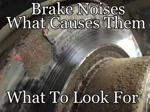 Delaminated Brake Rotor