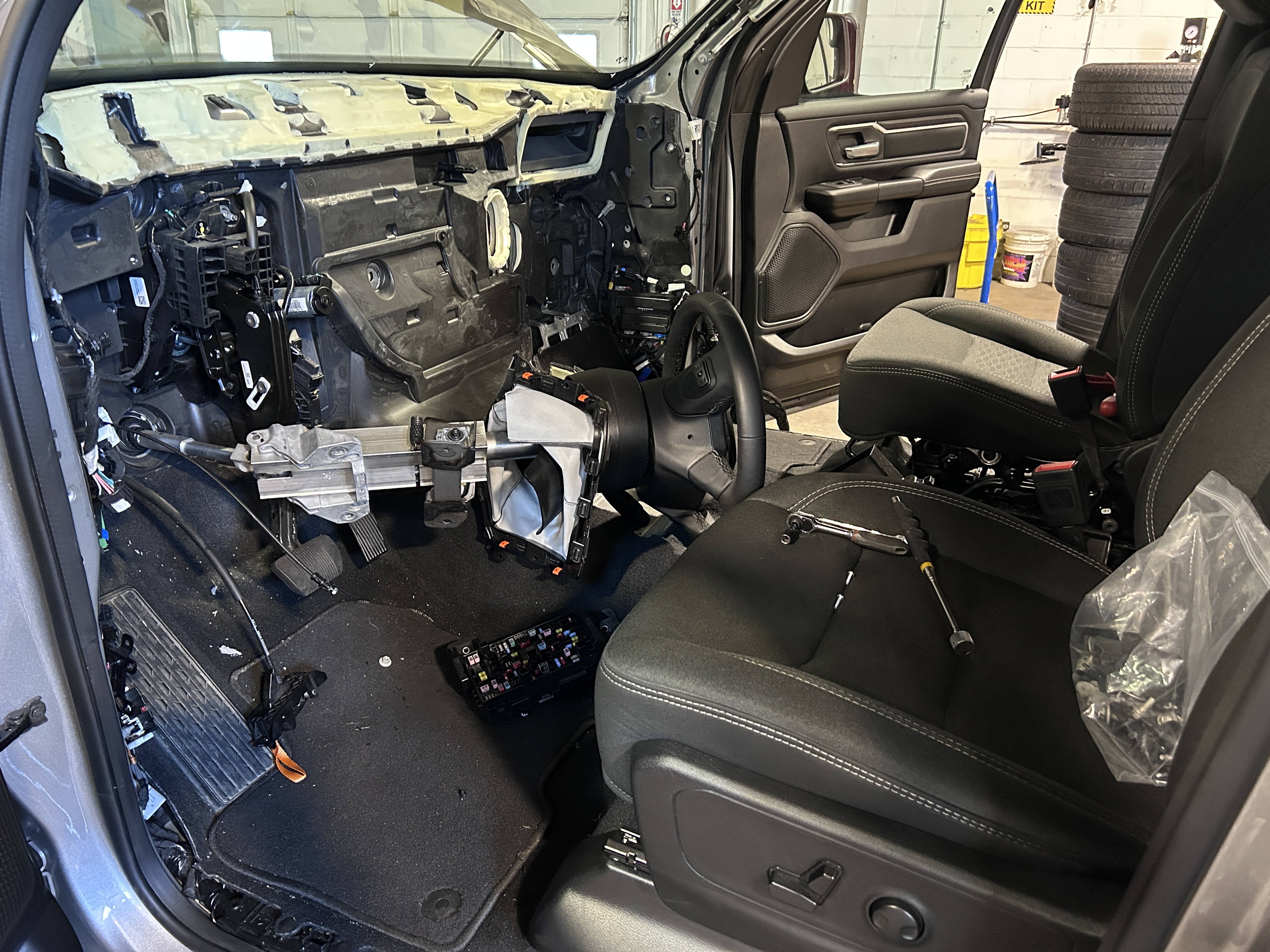 Mice problems in a car