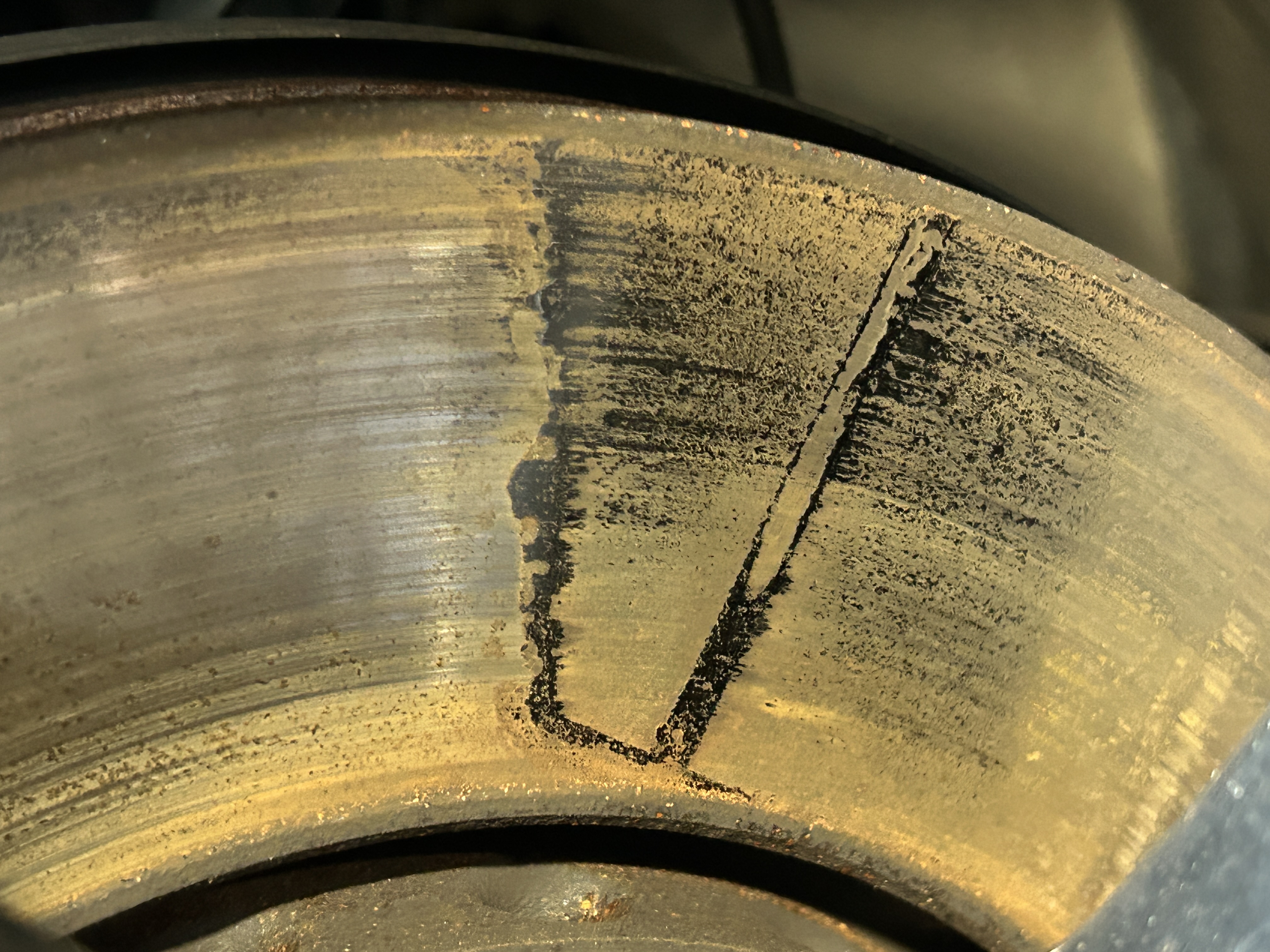 Rotor Pad impression