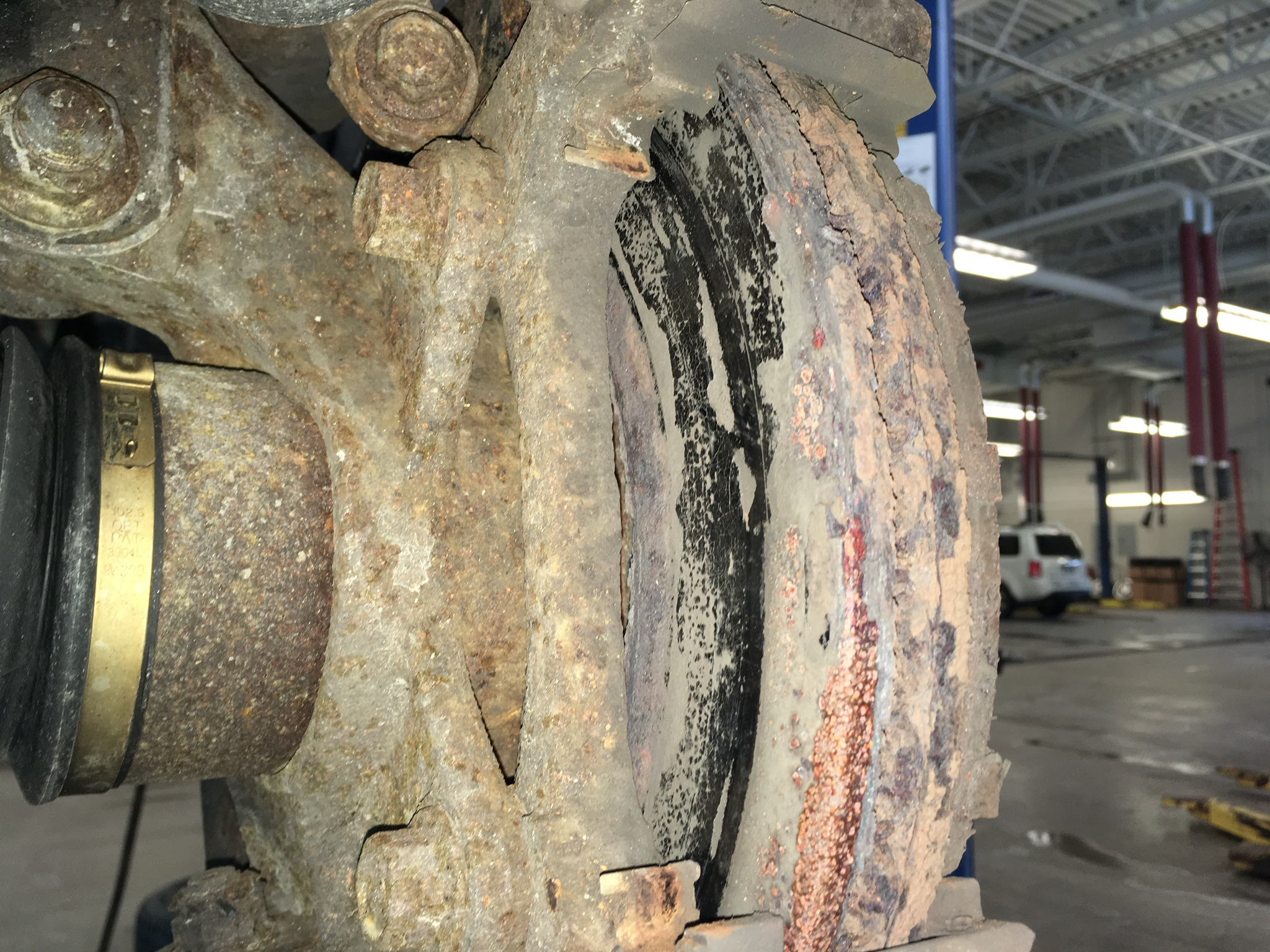 Rotor Rusted