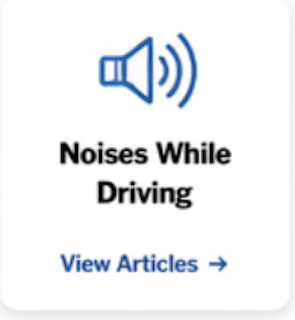Noise while driving icon