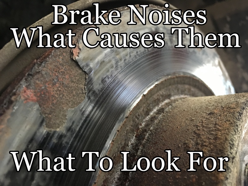 Delaminated Brake Rotor